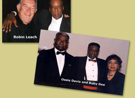 Atticus Brady, Ernest Garner and Ernest McCarty at screening of documentary No One Can Hear You Read